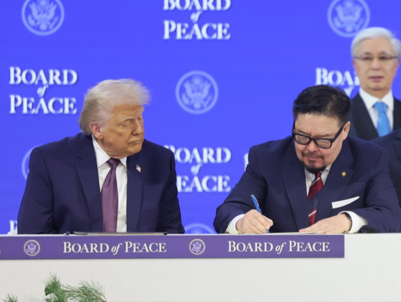 Монгол Улс АНУ-ын Ерөнхийлөгч Доналд Трампын санаачилсан Энхийн Зөвлөлд албан ёсоор нэгдэж, үүсгэн байгуулагч гишүүн улс боллоо